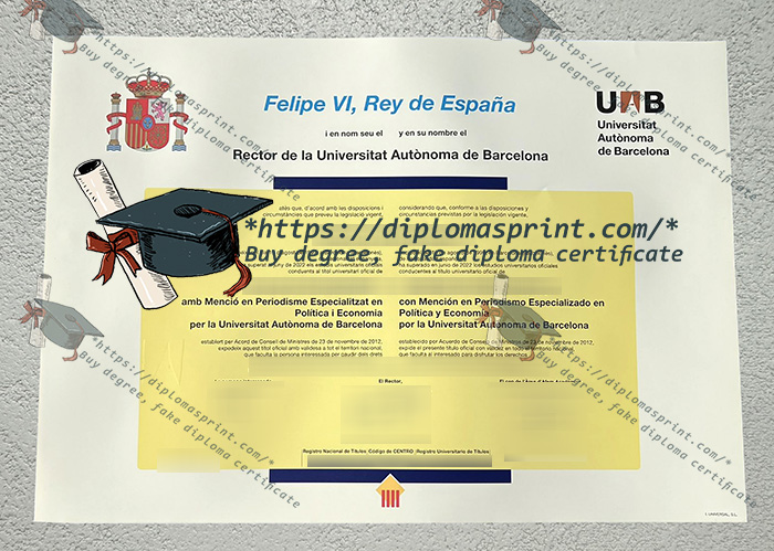 Universidad Autónoma de Barcel Diploma