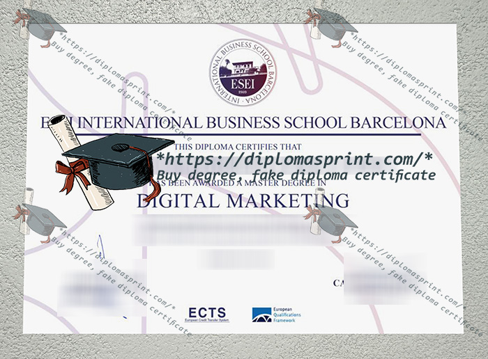ESEI International Business School Diploma