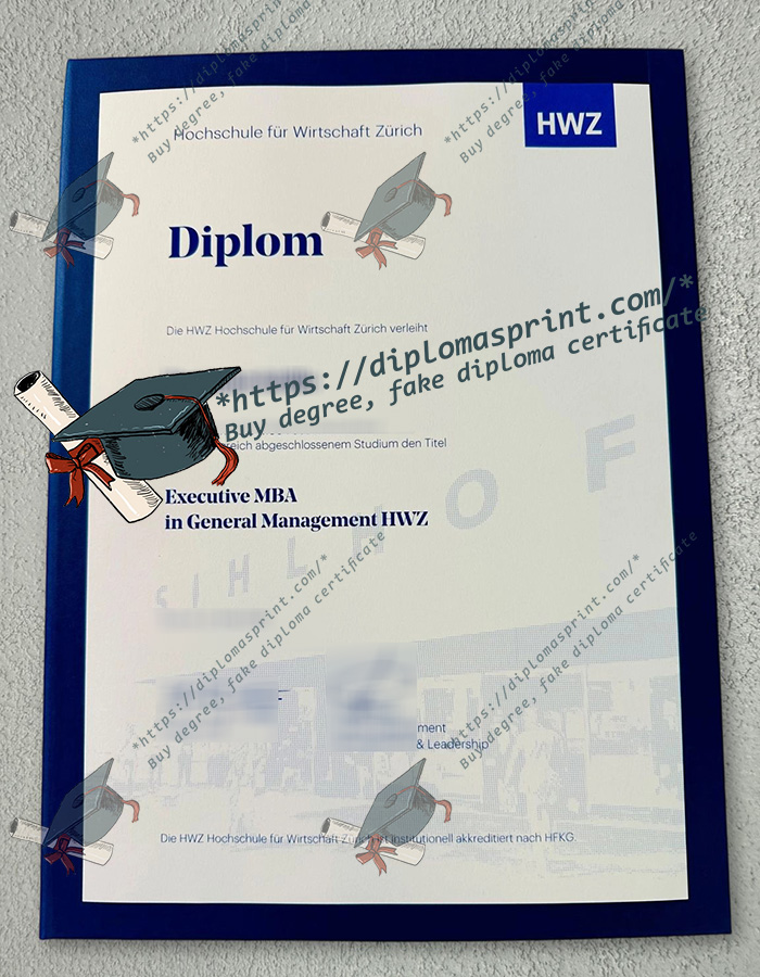 Hochschule für Wirtschaft Zürich Diplom, HWZ Diploma