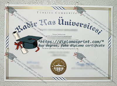 Kadir Has University Diploma