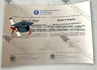 Polytechnic University of Catalonia Diploma