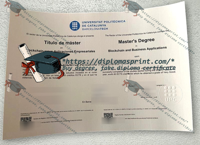 Polytechnic University of Catalonia Diploma Polytechnic University of Catalonia Diploma