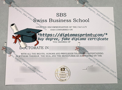 SBS Swiss Business School Diploma