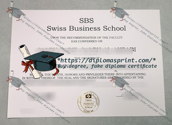 SBS Swiss Business School Diploma SBS Swiss Business School Diploma