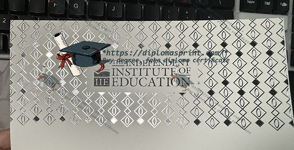 IIE Diploma seal 1 IIE Diploma seal 1