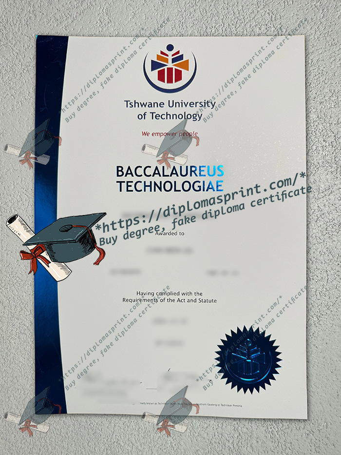 Tshwane University of Technology Diploma, TUT Diploma Tshwane University of Technology Diploma, TUT Diploma