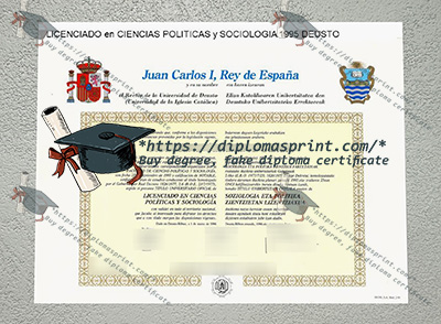 Universidad de Deusto Diploma