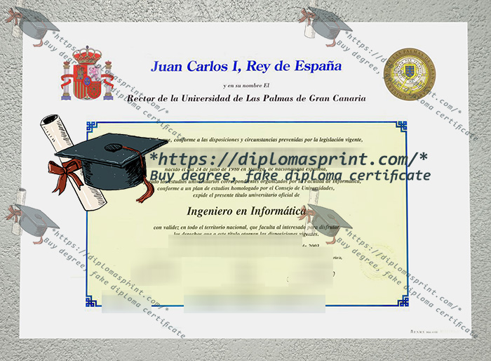 Universidad de Las Palmas de Gran Canaria Diploma, ULPGC Diploma