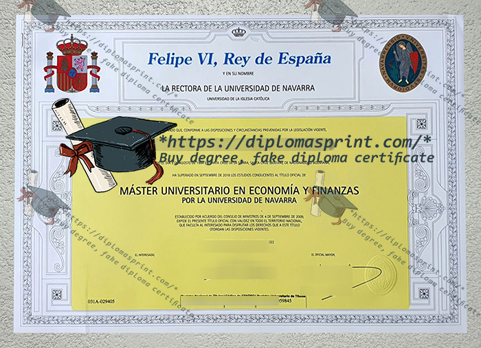 Universidad de Navarra Diploma, University of Navarra Diploma Universidad de Navarra Diploma, University of Navarra Diploma