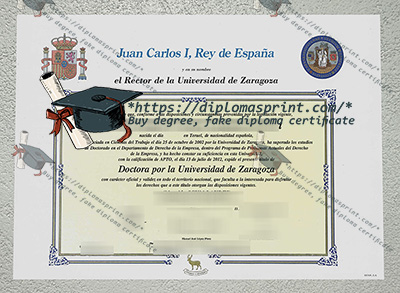 Universidad de Zaragoza Diploma