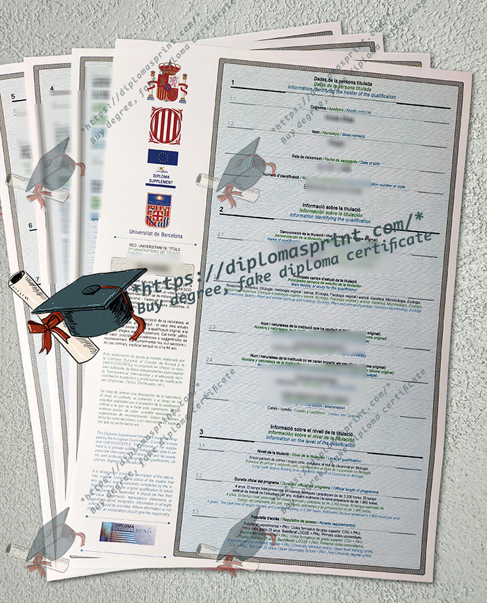 University of Barcelona Transcript University of Barcelona Transcript