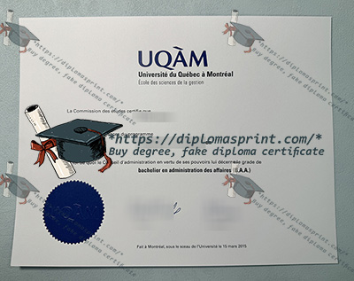 UQAM Diploma