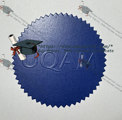 UQAM Diploma seal UQAM Diploma seal