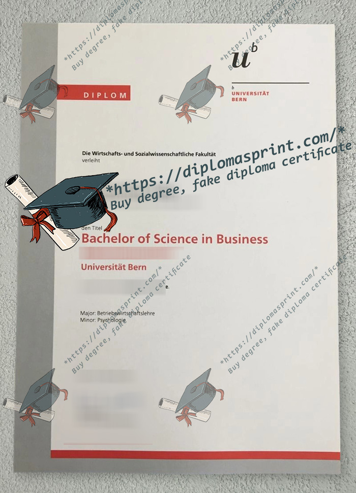 University of Bern Diploma