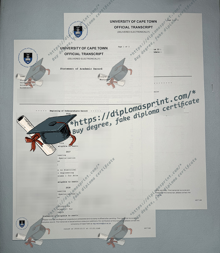 University of Cape Town Transcript, UCT Transcript University of Cape Town Transcript, UCT Transcript