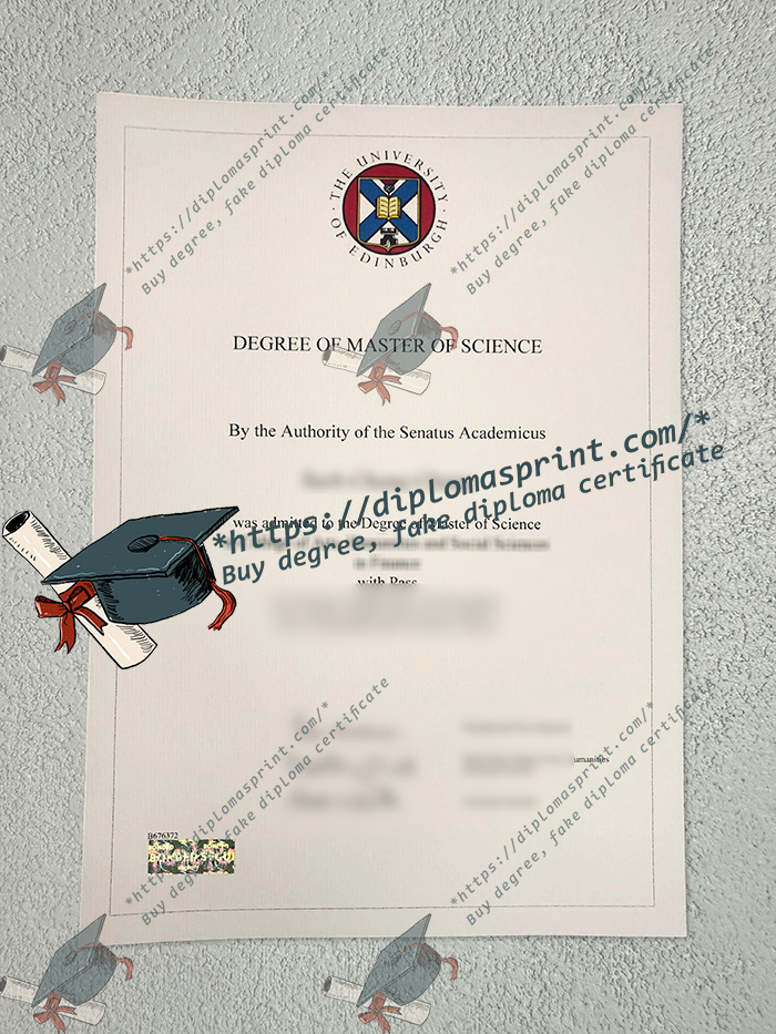 University of Edinburgh Degree University of Edinburgh Degree