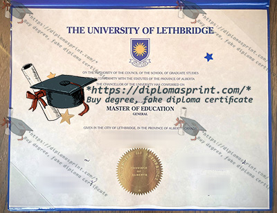University of Lethbridge Diploma