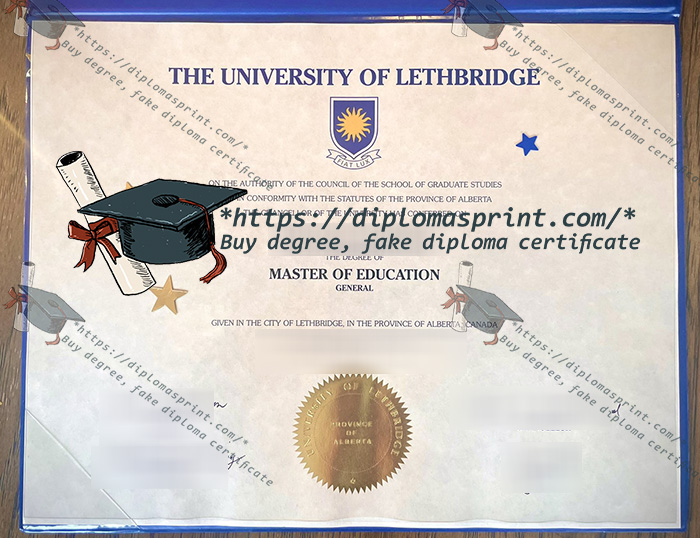 University of Lethbridge Diploma University of Lethbridge Diploma