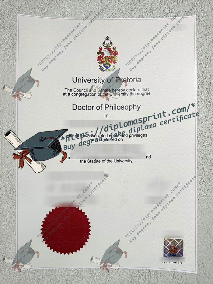 University of Pretoria Diploma University of Pretoria Diploma