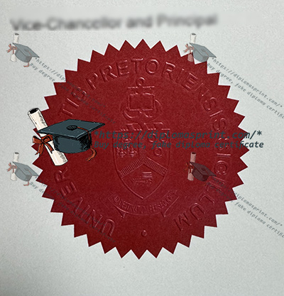 University of Pretoria Diploma seal University of Pretoria Diploma seal