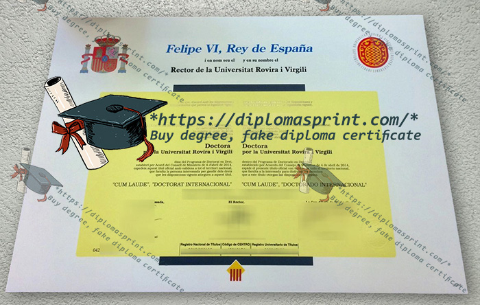 University of Rovira i Virgili Diploma, Universitat Rovira i Virgili Diploma University of Rovira i Virgili Diploma, Universitat Rovira i Virgili Diploma