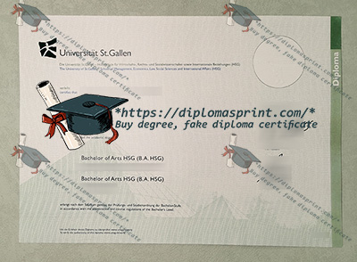 University of St. Gallen Diploma