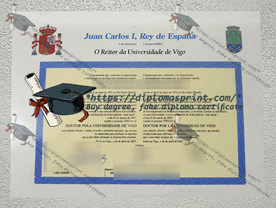 University of Vigo Diploma