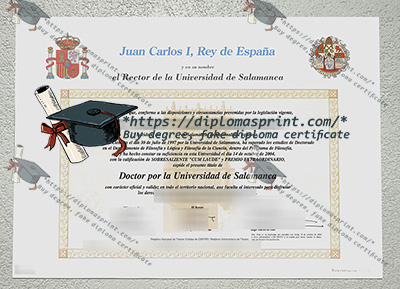 Universidad de Salamanca Diploma