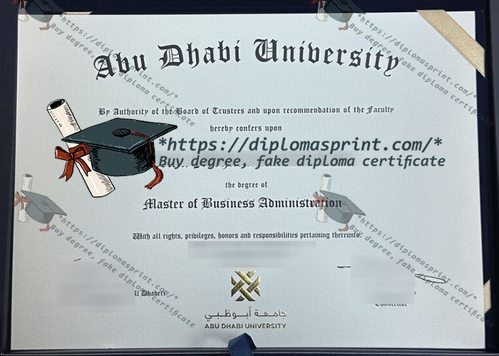 Abu Dhabi University Diploma, ADU Diploma Abu Dhabi University Diploma, ADU Diploma