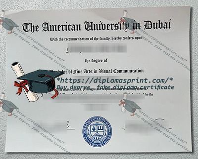 American University in Dubai Diploma