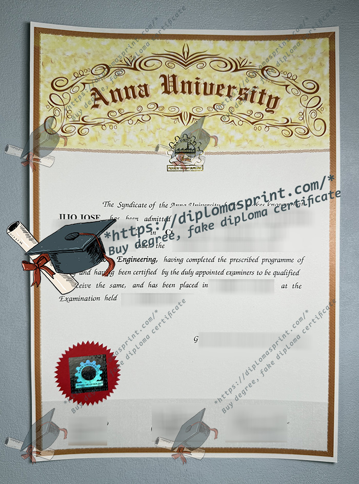 Anna University Diploma Anna University Diploma