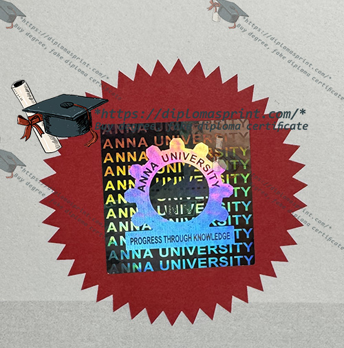 Anna University Diploma seal
