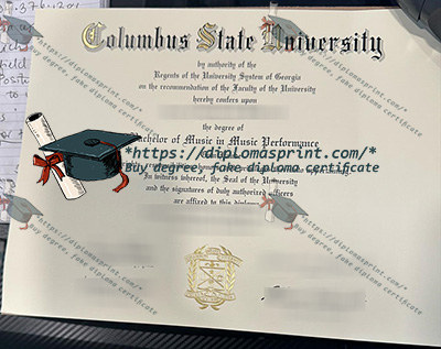 Columbus State University Diploma