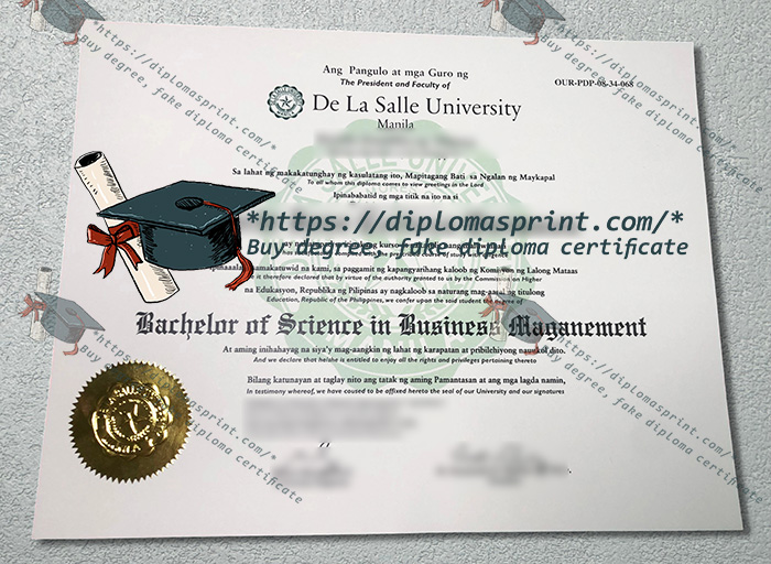DLSU Diploma DLSU Diploma