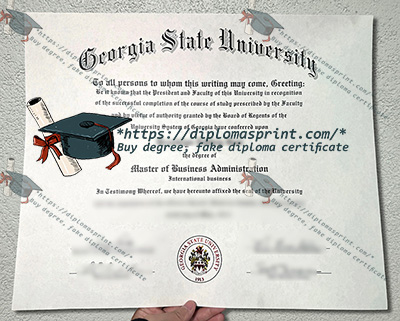 Georgia State University Diploma