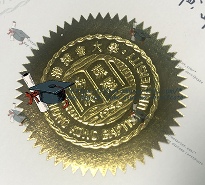 Hong Kong Baptist University Diploma Seal Hong Kong Baptist University Diploma Seal
