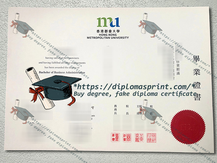 Hong Kong Metropolitan University Diploma, HKMU Diploma Hong Kong Metropolitan University Diploma, HKMU Diploma