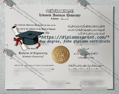 Lebanese American University Diploma