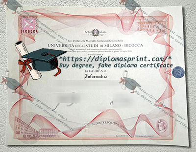 UNIMIB Diploma