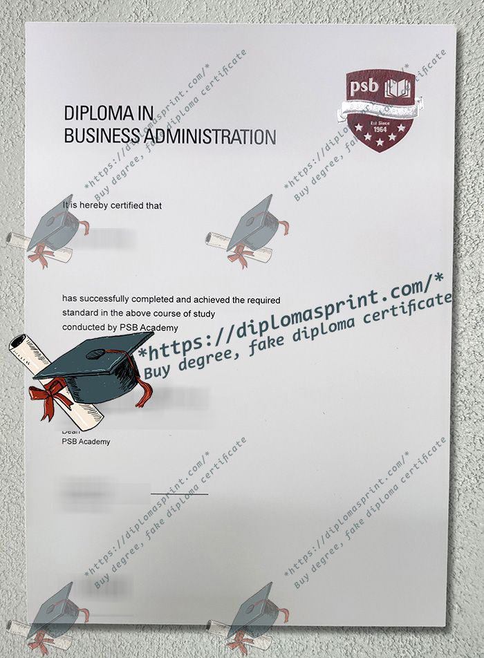 PSB Academy Diploma