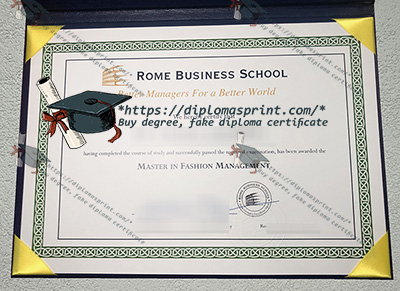 Rome Business School Diploma