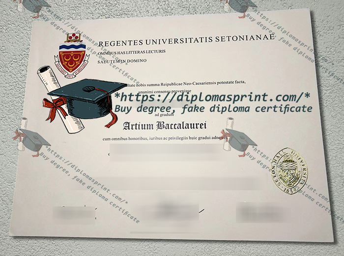 Seton Hall University Diploma, SHU Diploma Seton Hall University Diploma, SHU Diploma