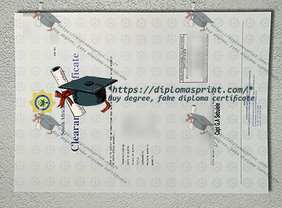 South African Police Clearance Certificate