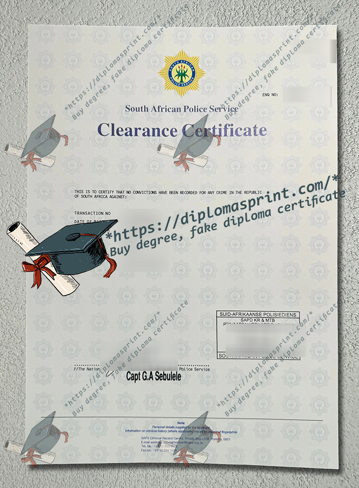 South African Police Clearance Certificate, SAPS Police Clearance Certificate South African Police Clearance Certificate, SAPS Police Clearance Certificate