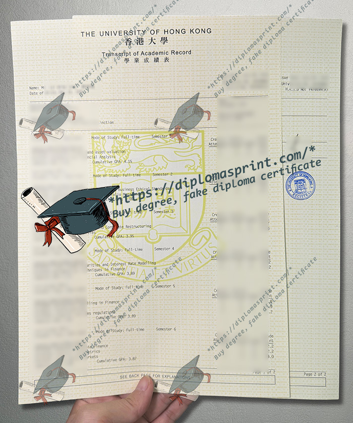 University of Hong Kong Transcript, HKU Transcript University of Hong Kong Transcript, HKU Transcript