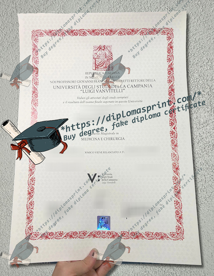 Università degli Studi della Campania Luigi Vanvitelli Diploma