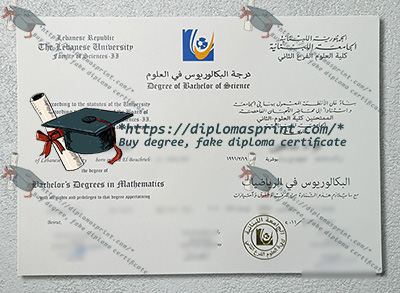 Université libanaise Diploma