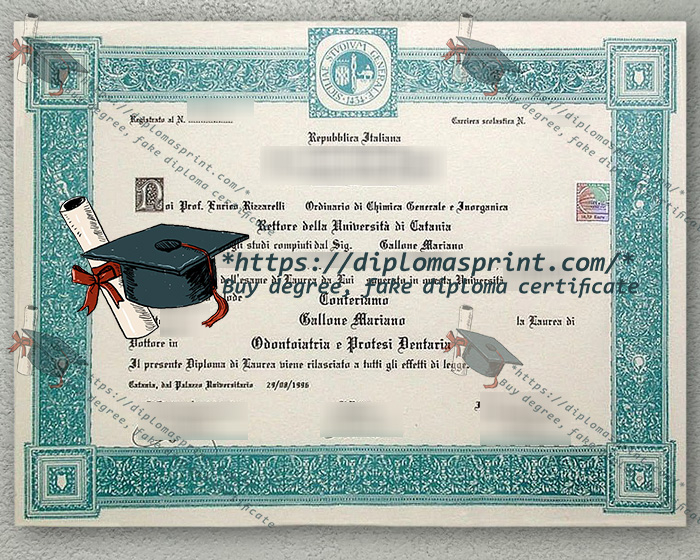 Università degli Studi di Cagliari Diploma, University of Cagliari Diploma