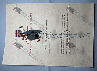 Università di Genova Diploma