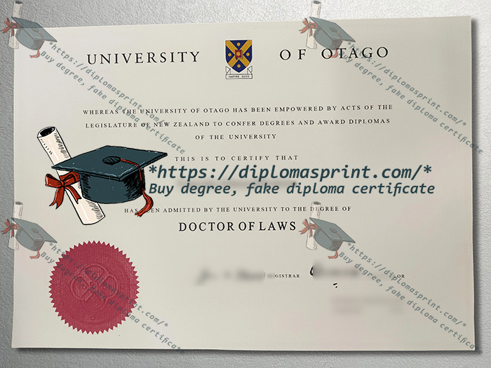 University of Otago Diploma University of Otago Diploma